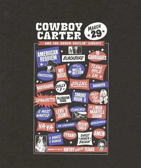 cowboy carter vinyl tracklist